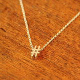 Hashtag (#) Necklace