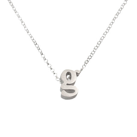 Initial Necklace - G
