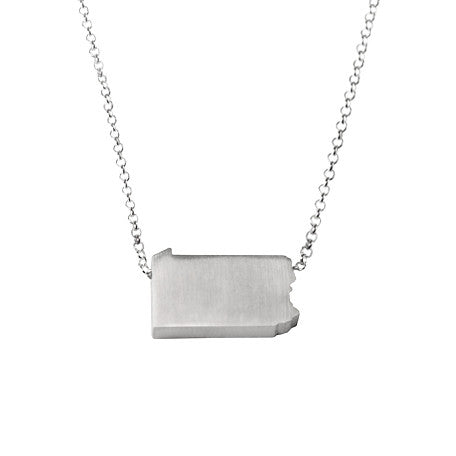 Pennsylvania Silhouette Necklace
