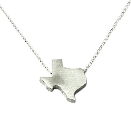 Texas Silhouette Necklace