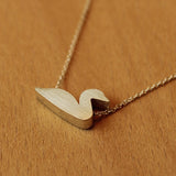 Loon Silhouette Necklace