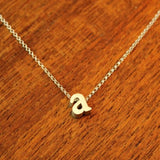 Initial Necklace - A