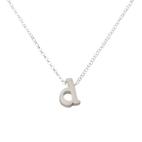Initial Necklace - D