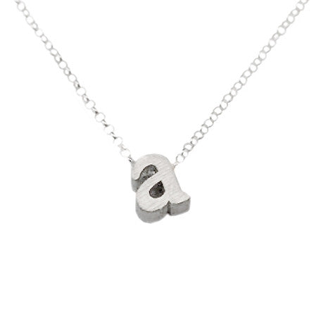 Initial Necklace - A