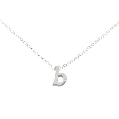 Initial Necklace - B