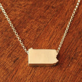 Pennsylvania Silhouette Necklace