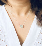 Penguin Family Silhouette Necklace