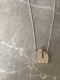 Penguin Family Silhouette Necklace