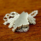 Maine Silhouette Necklace