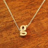 Initial Necklace - G
