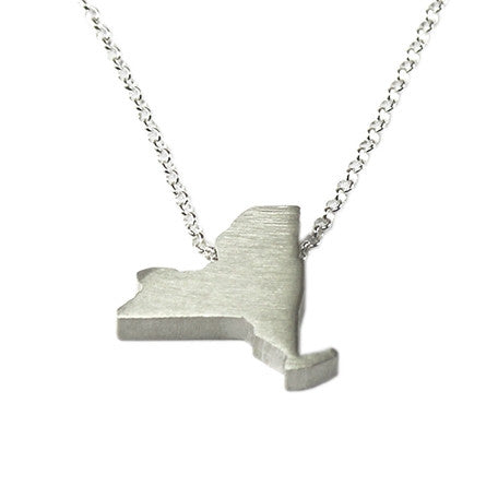New York Silhouette Necklace